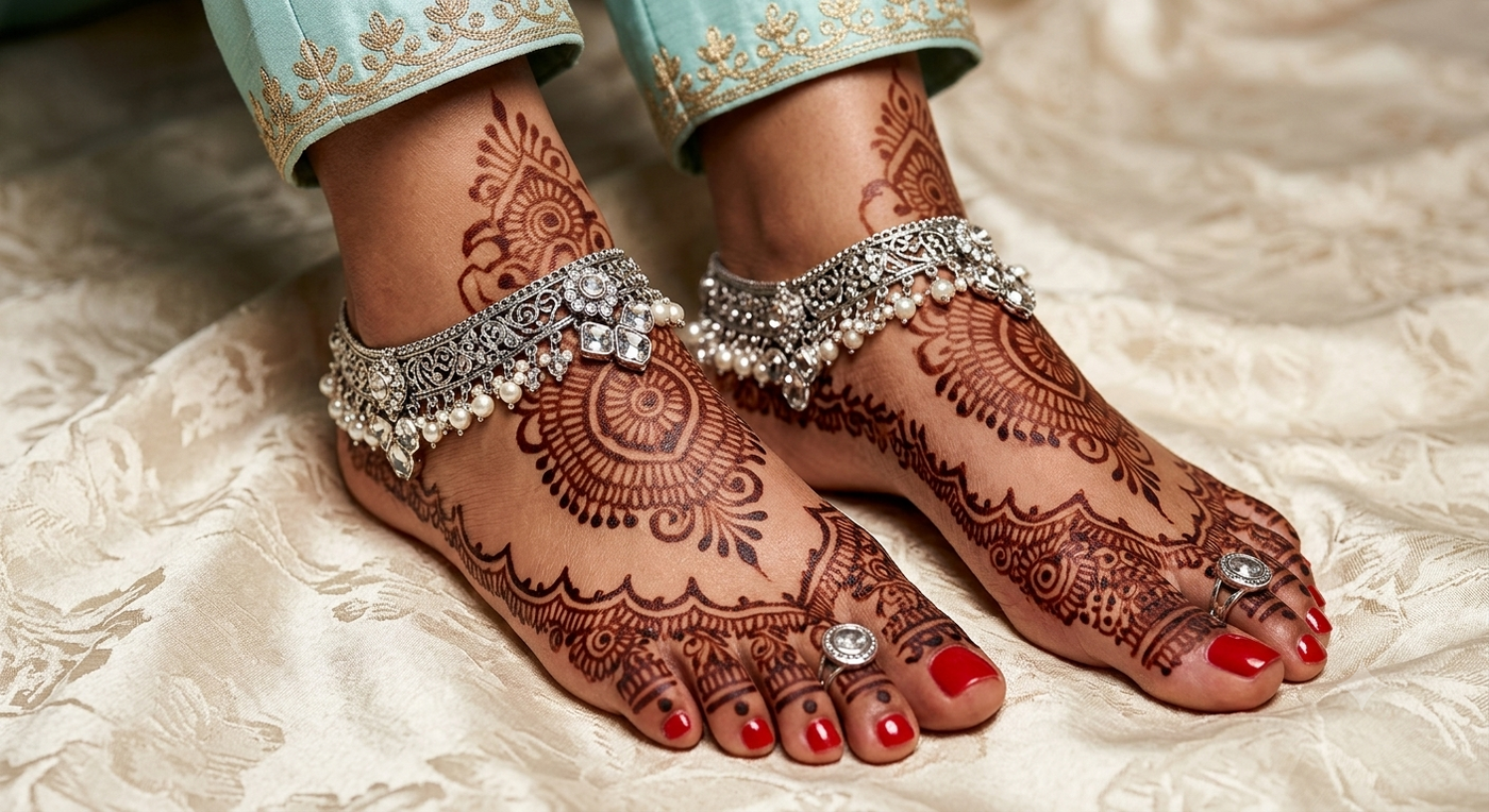 Bichiya toe and foot jewelry
