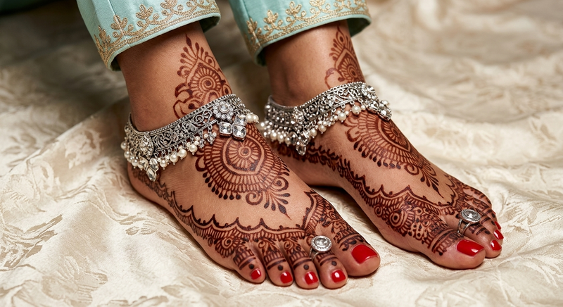 Bichiya toe and foot jewelry