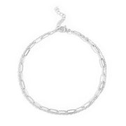 Double Trouble Loop & Paperclip Anklet