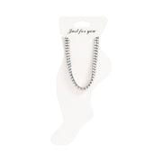 Bedazzled Chaos Double Row Anklet
