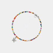 Rainbow Starfish Rave Anklet