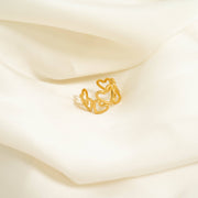 Heart On My Toe (Literally) Adjustable Toe Ring - Silver