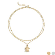 Shell Yeah Sea Turtle Anklet
