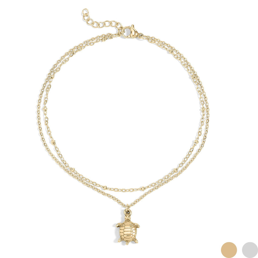 Shell Yeah Sea Turtle Anklet