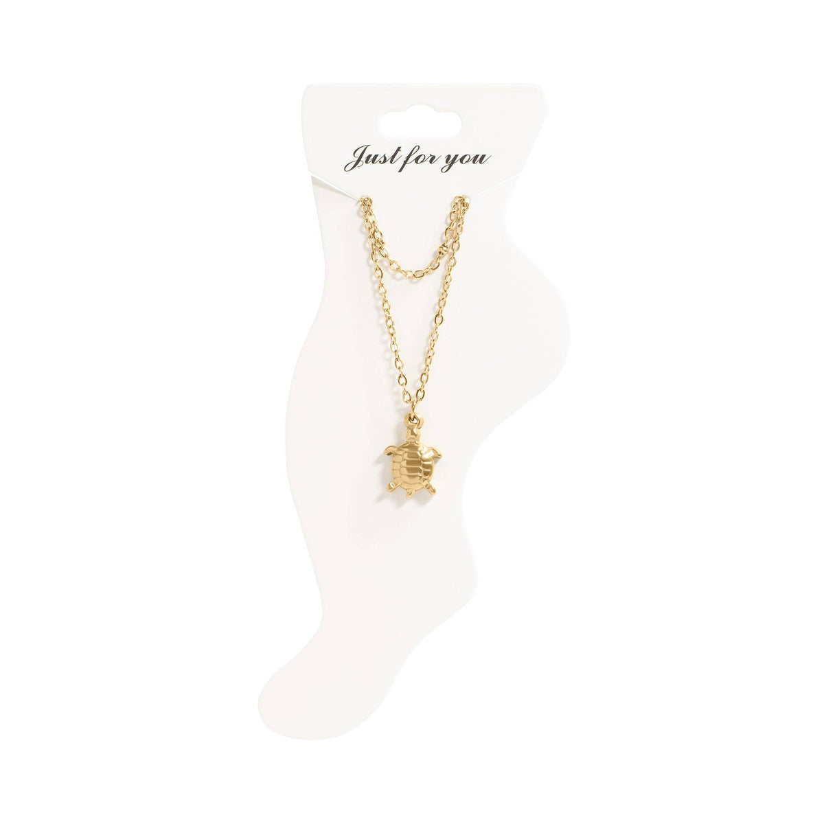 Shell Yeah Sea Turtle Anklet