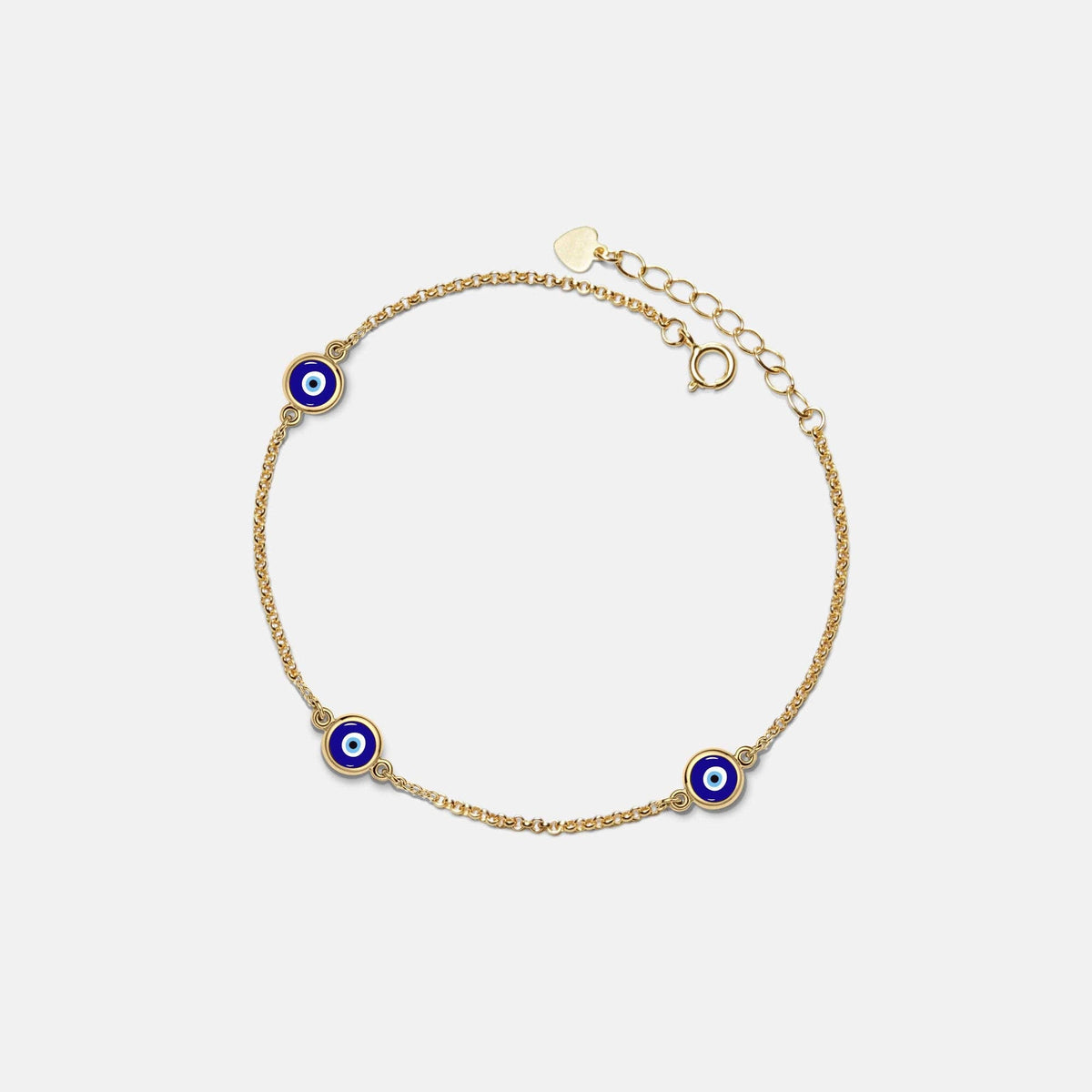 Bad Vibe Blocker Blue Nazar Anklet