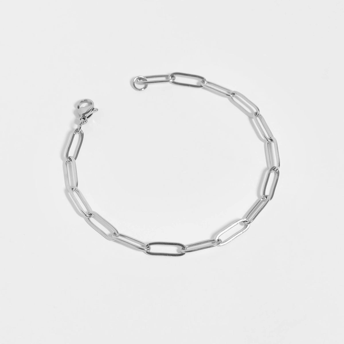 Office Supply Rebellion Paperclip Anklet