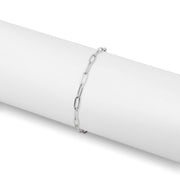 Office Supply Rebellion Paperclip Anklet
