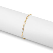 Office Supply Rebellion Paperclip Anklet