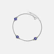 Bad Vibe Blocker Blue Nazar Anklet