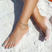 Main Character Energy Triple Chain Anklet