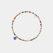 Side Eye Protection Rainbow Anklet