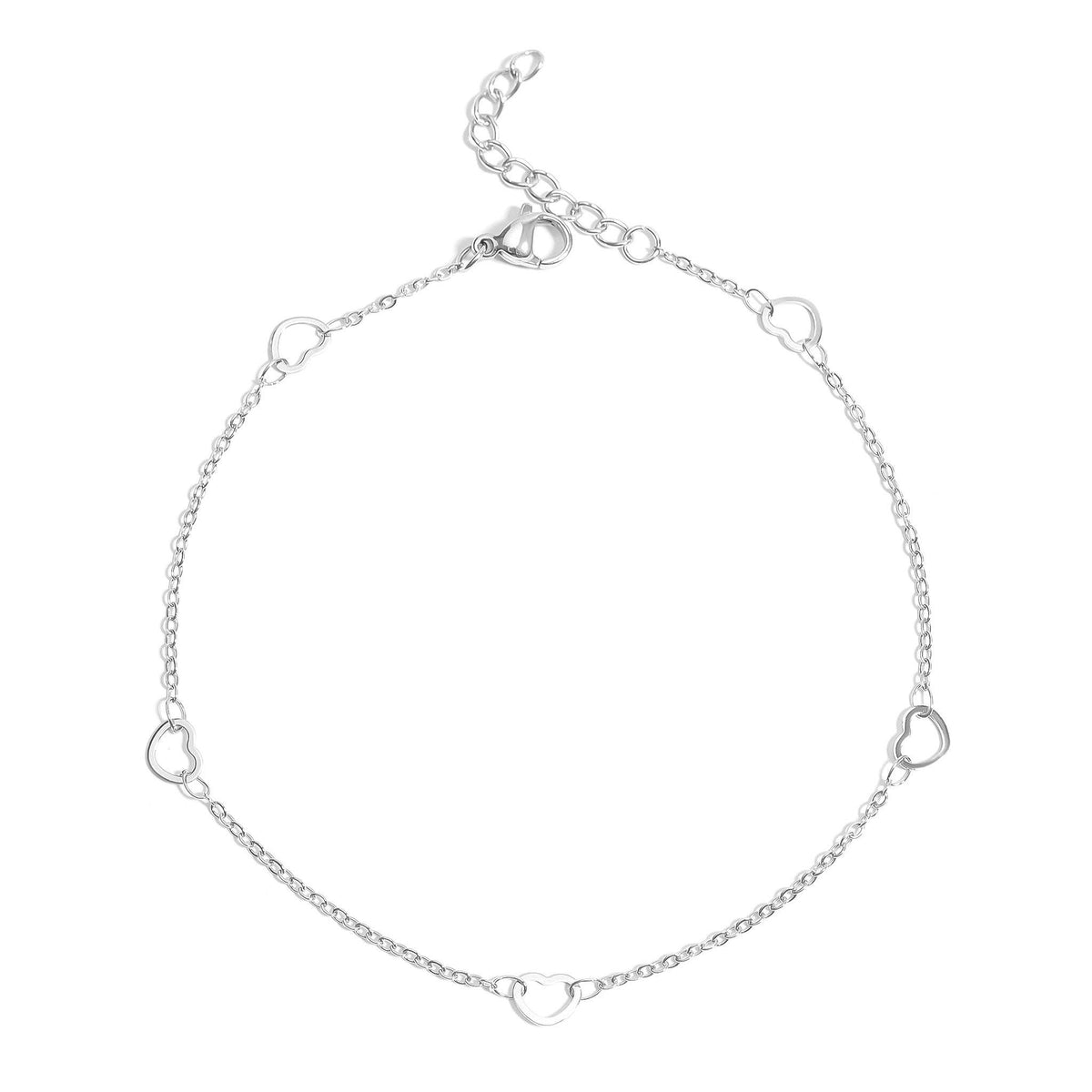 Heart Attack Station Chain Anklet