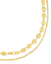 Tiny Disco Layered Disc Anklet