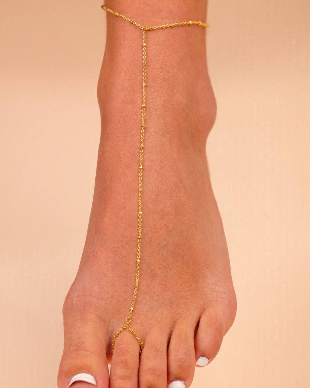 Serena Simple Chain Toe Anklet