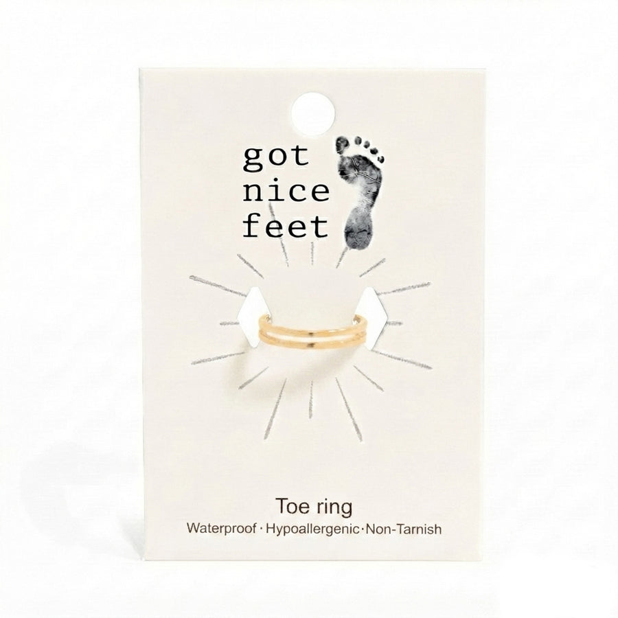 Two Bars, One Toe Legend - Gold
