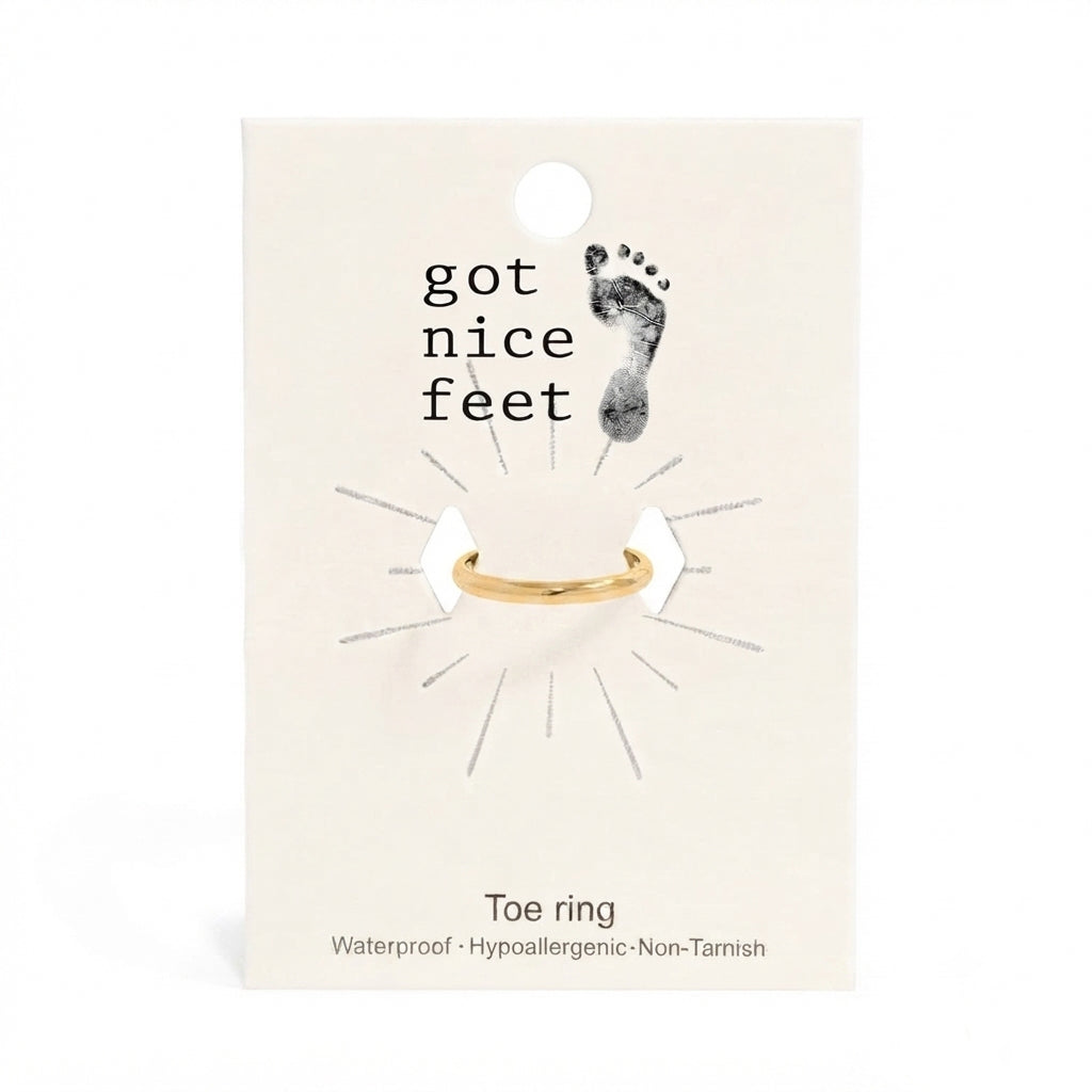 I Have My Shit Together Toe Ring - Silver