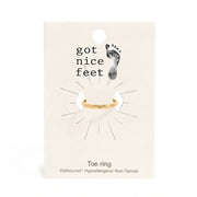 I Have My Shit Together Toe Ring - Silver