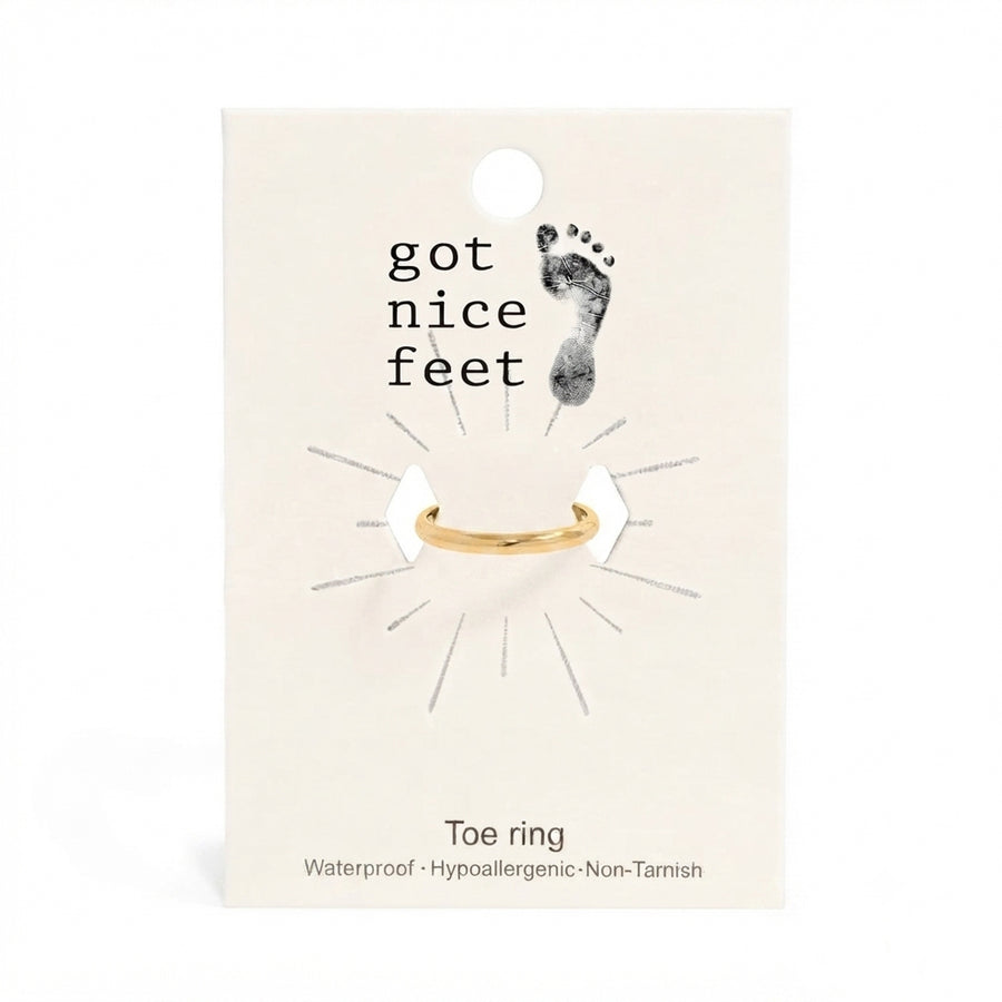 I Have My Shit Together Toe Ring - Gold