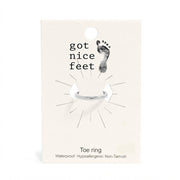 I Have My Shit Together Toe Ring - Silver