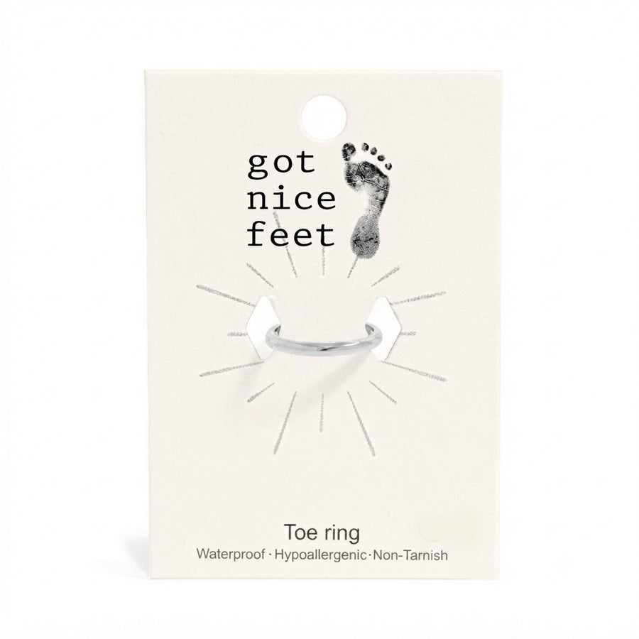 I Have My Shit Together Toe Ring - Silver