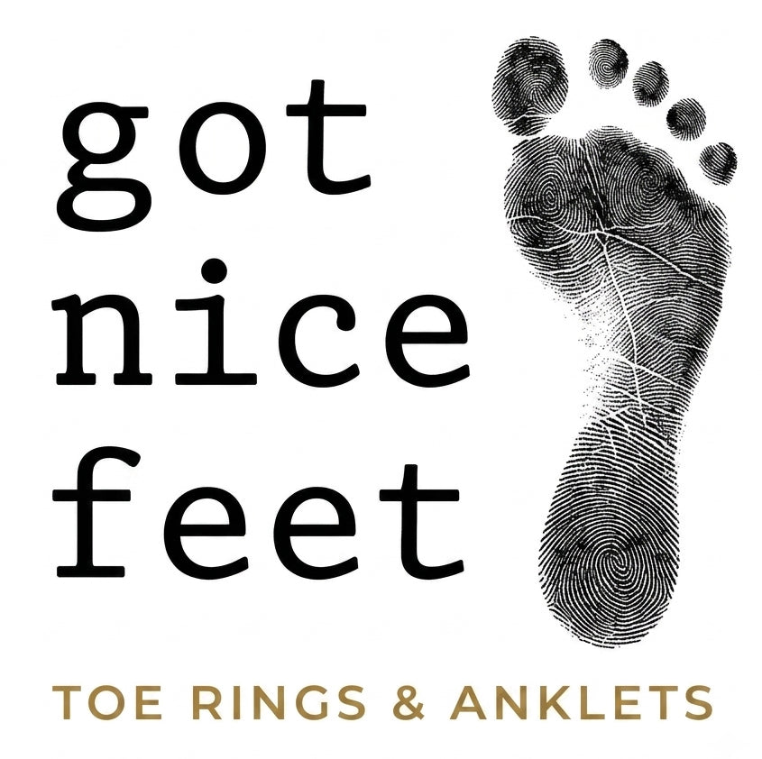 Matching Sets | Toe Ring & Anklet Sets | Nice Feet